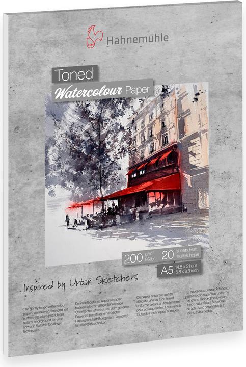 Hahnemühle Blocco per schizzi A5 grigio (A5)