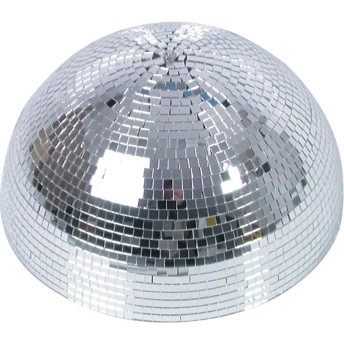 Eurolite SpiegelHalbkugel (40 cm), Spiegelkugel, Silber