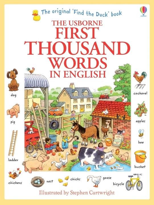 Produktbild The First Thousand Words in English (Englisch, Stephen Cartwright, Heather Amery, 2013)