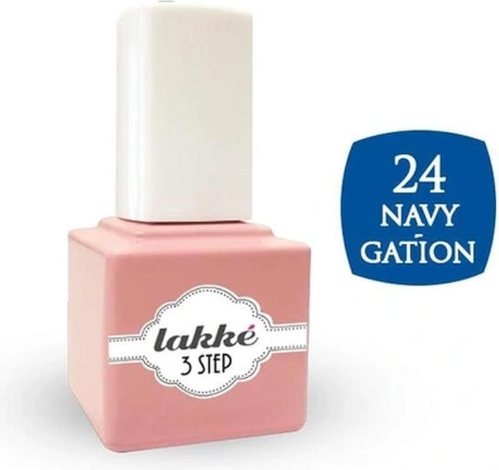 Produktbild VIP Lakke' 3 Step 24 - 7ml (Gel-Effekt Nagellack)