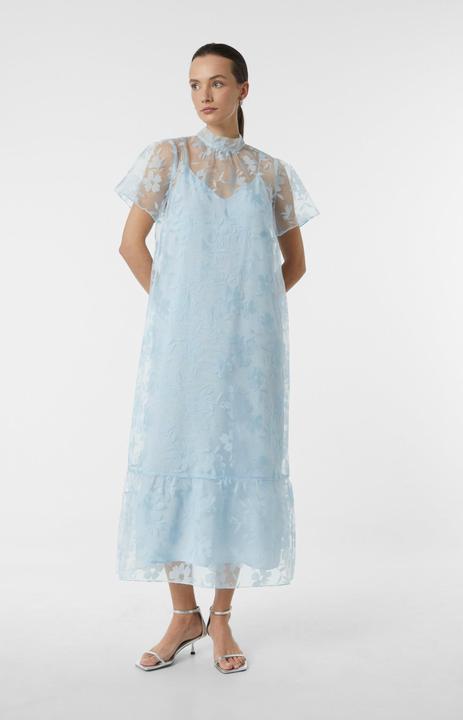 Produktbild Comma Kleid Luftiges Organza-Kleid mit herausnehmbarem Unterkleid (40)