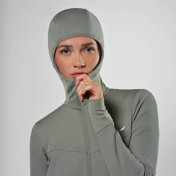 Actual product image Salewa Puez Waffle Hybrid Polarlite Hooded Jacket Da (48)