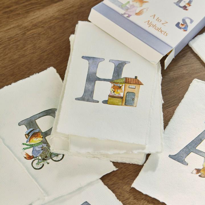 Actual product image Loberon Karten Garélie bunt