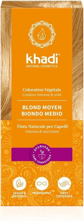 Khadi Couleur des plantes (Blond moyen)