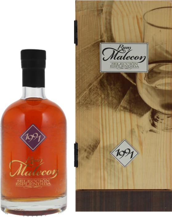 Produktbild Malecon Rum SELECCIÓN ESPLENDIDA 1991 40% Vol. 0,7l in Holzkiste