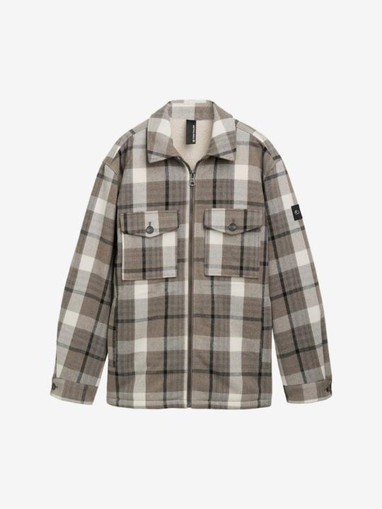 Actual product image Tom Tailor Flannel Check Jacket with Chest Pockets (M)