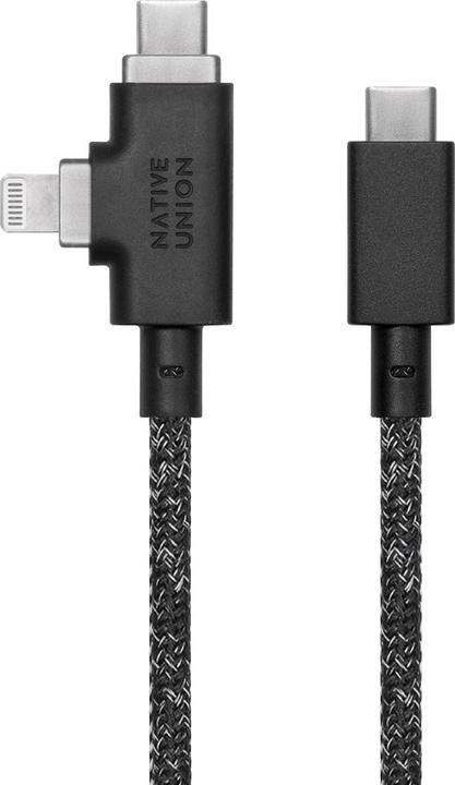 Actual product image Native Union 2 in 1 charging cable (1.50 m, USB 2.0, 240 W)