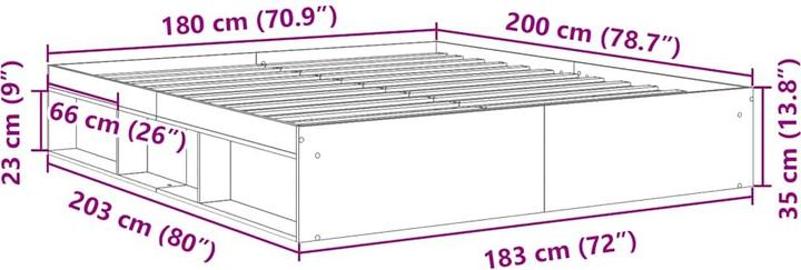 Actual product image VidaXL Honour (200 x 200 cm)