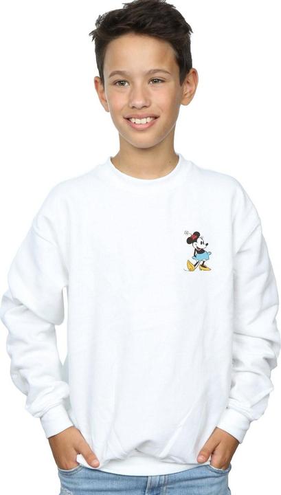 Actual product image Disney Boys Minnie Mouse Kick Chest Sweatshirt (116)