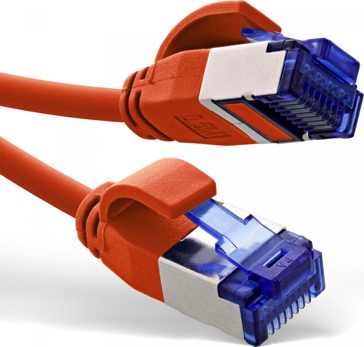 Produktbild InLine Patchkabel Slim (S/FTP, CAT6a, 0.30 m)