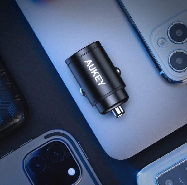 Actual product image Aukey Car Charger Enduro