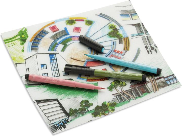 Actual product image Faber-Castell Artist Pen (Multicoloured, Landscape, 6 x)
