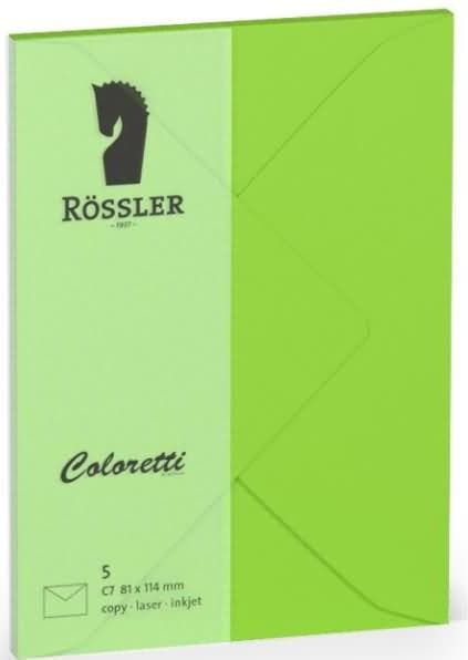 Immagine prodotto Magni Buste Coloretti C7 5s verde chiaro (C7, 5 x)