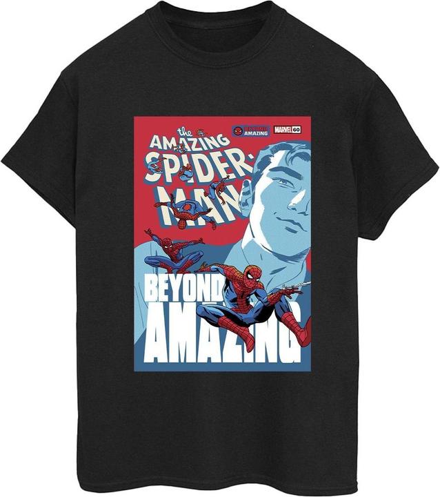 Immagine prodotto Spider-Man Beyond Amazing Cover Maglietta Ampia Donna (4XL)