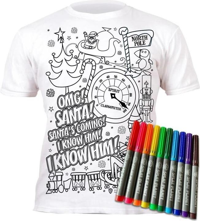 Image du produit Splat Planet T-Shirt zum mehrfachen Ausmalen der Elfen 7-8