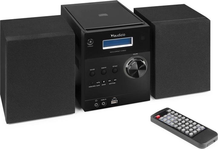 Immagine prodotto Audizio Sistema Micro-HiFi Metz (Bluetooth, Lettore CD, 2x 15 W)
