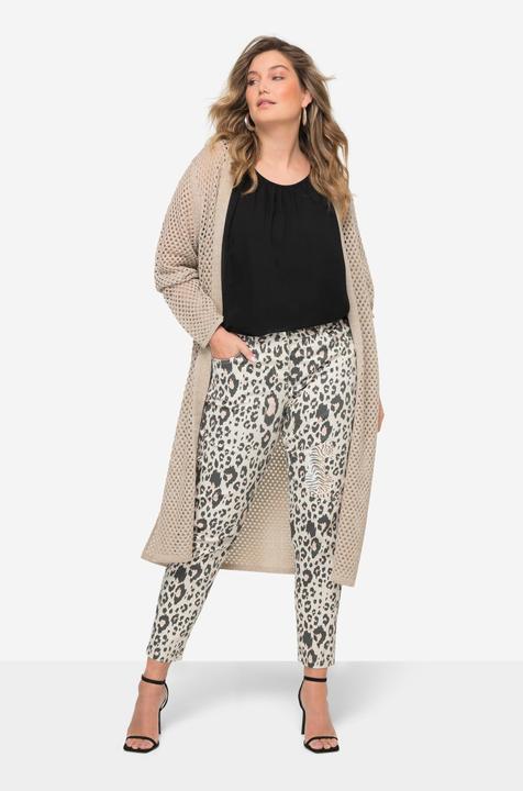 Produktbild Miamoda Hose, Slim Fit, Leo mit Tigerdruck, 4-Pocket (48)