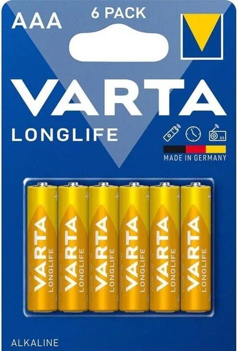 Image du produit Varta Longlife (6 pcs, AAA)
