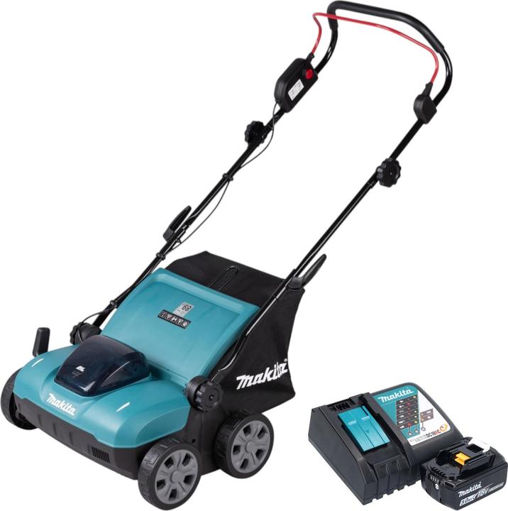 Actual product image Makita DUV320RT Accu verticuteermachine 32cm 18V 5.0Ah