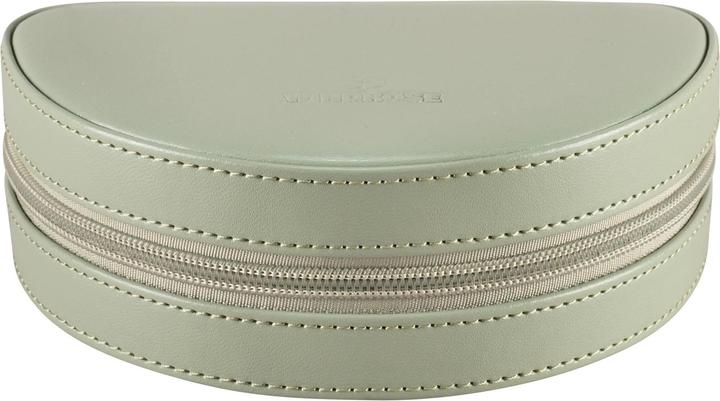 Windrose 803924.14 - Kleines Schmucketui mit Reisverschluss Merino Moda salbei