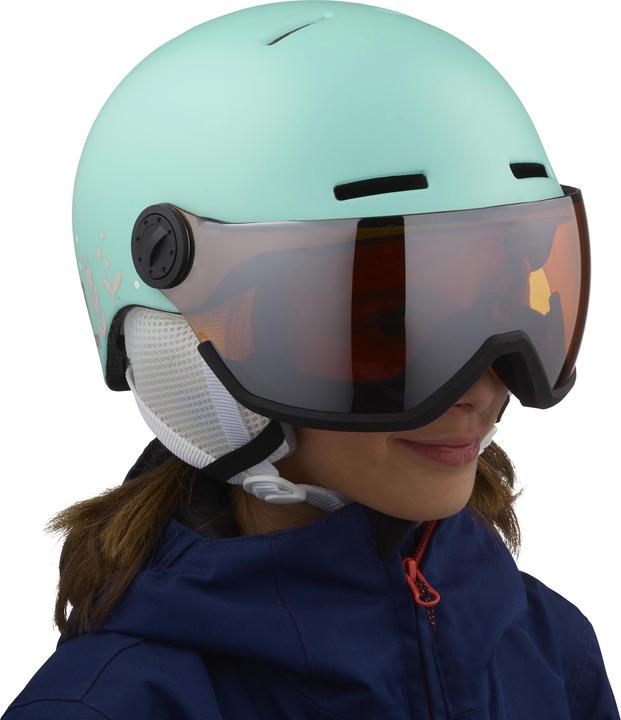 Produktbild Salomon Grom Visor Skihelm (53 - 56 cm, M)