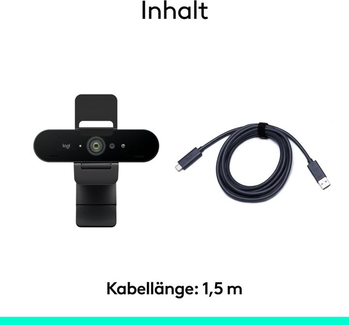 Actual product image Logitech Brio (13 Mpx)