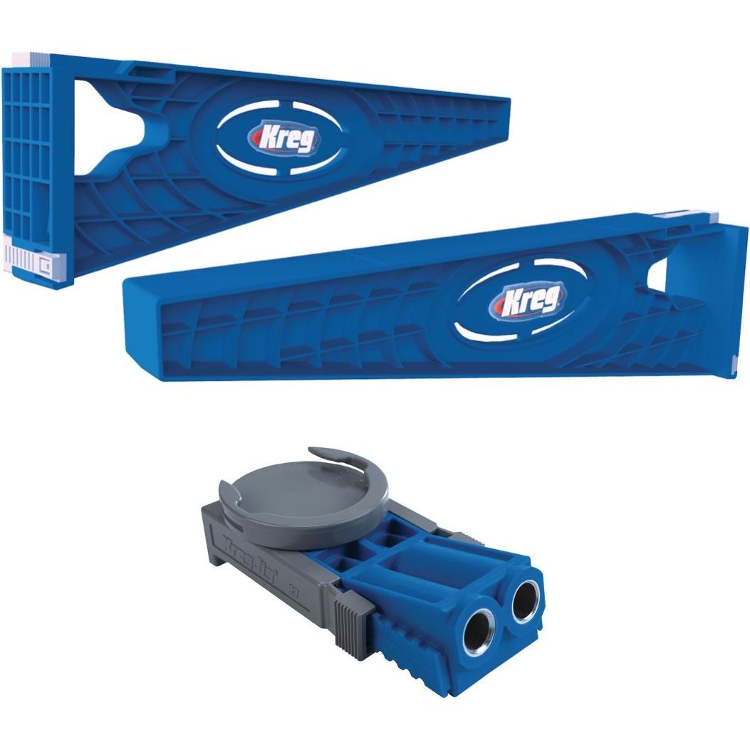 Kreg, Zubehör Maschine, Möbelbau-Set mit Cabinet Hardware Jig ( KHI-PULL ) + Concealed Hinge Jig ( KHI-HINGE ) + 2 x Sc
