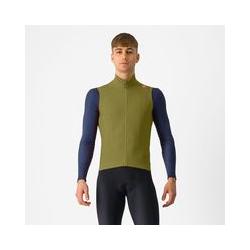 Castelli, Herren, Velojacke, Espresso Vest (L), Beige, L