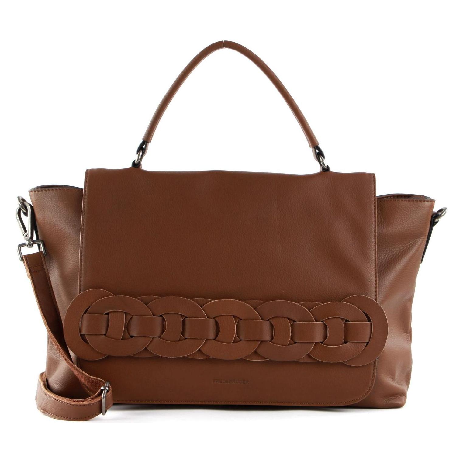 FredsBruder, Damen, Handtasche, Link Collection Chica Shoulder Bag, Braun