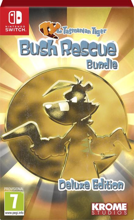 Produktbild TY the Tasmanian Tiger HD Bush Rescue Bundle (Deluxe Edition) (Switch, Switch Lite, Switch OLED, EN)