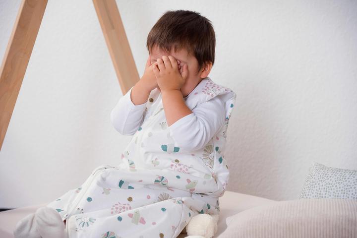 Produktbild Odenwälder Baby-Winterschlafsack wattiert Rainbow Ecru Gr. 110 (110 cm, Ganzjahr)