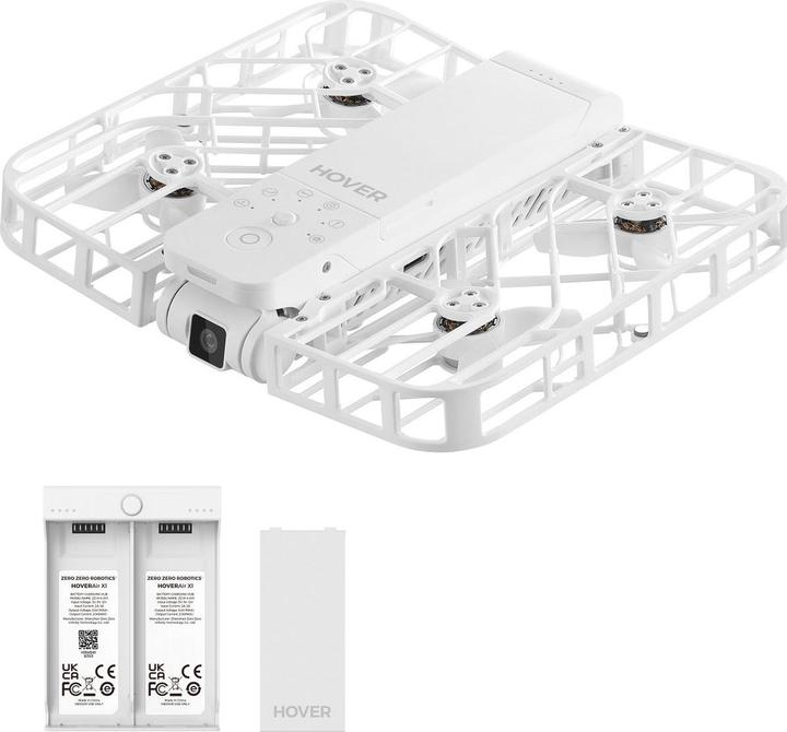 Actual product image HoverAir X1 Combo weiss Drohne mit Kamera (30 min, 125 g)