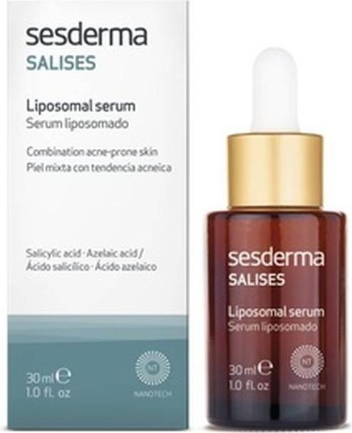 Sesderma SALISES Facial Serum Acne Treatment Serum for Acne Prone Skin Types 1.0 fl. Oz