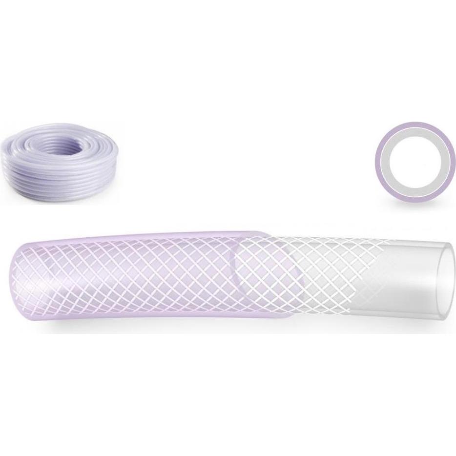 Poli, Fahrzeugreinigung Zubehör, WĄŻ OGÓLNEGO STOSOWANIA ZBROJONY FI = 8,0mm x 25m