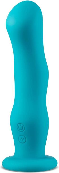 Actual product image Blush Impressions Miami Realistic Vibrating Dildo - Powerful Rumbly 10 Function Vibration - Suction Cup fo