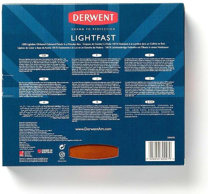 Produktbild Derwent Lighfast Buntstifte-Geschenkset (48x)