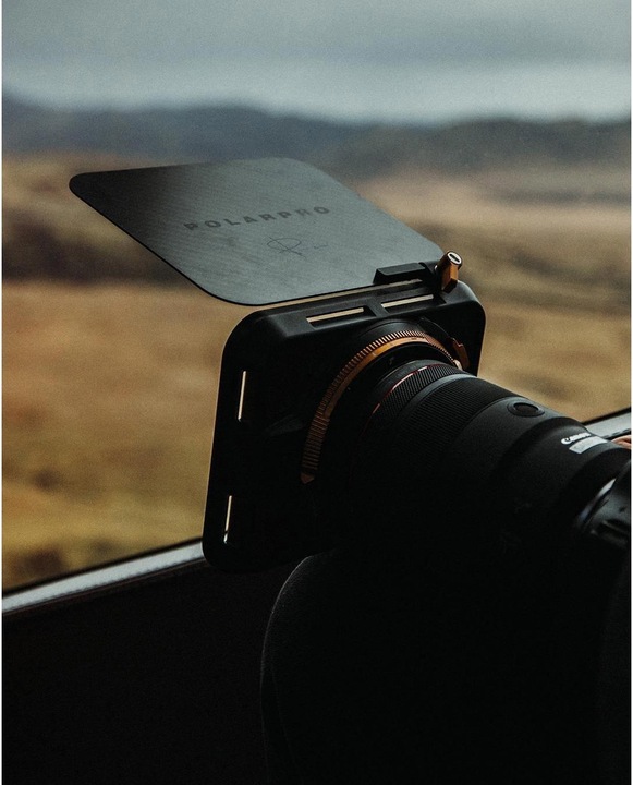 Actual product image PolarPro Recon Directors Kit VND Matte Box - McKinnon Edition (82 mm, Neutral density filter)