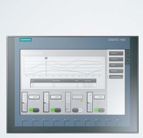 Actual product image Siemens SIMATIC HMI KTP1200 12" TFT PROFIBUS