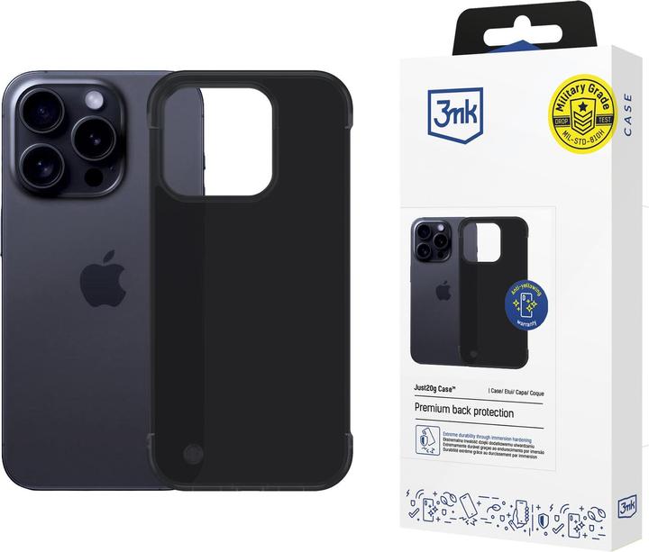 Image du produit 3MK Etui Just20g Matt Case do iPhone 15 Pro (Apple iPhone 15 Pro)