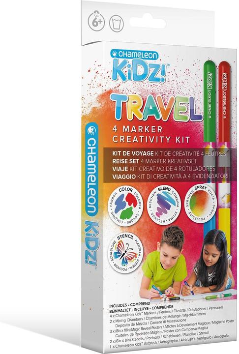 Produktbild Chameleon Aquarellfarbstifte Kidz Travel Kit (4 x)