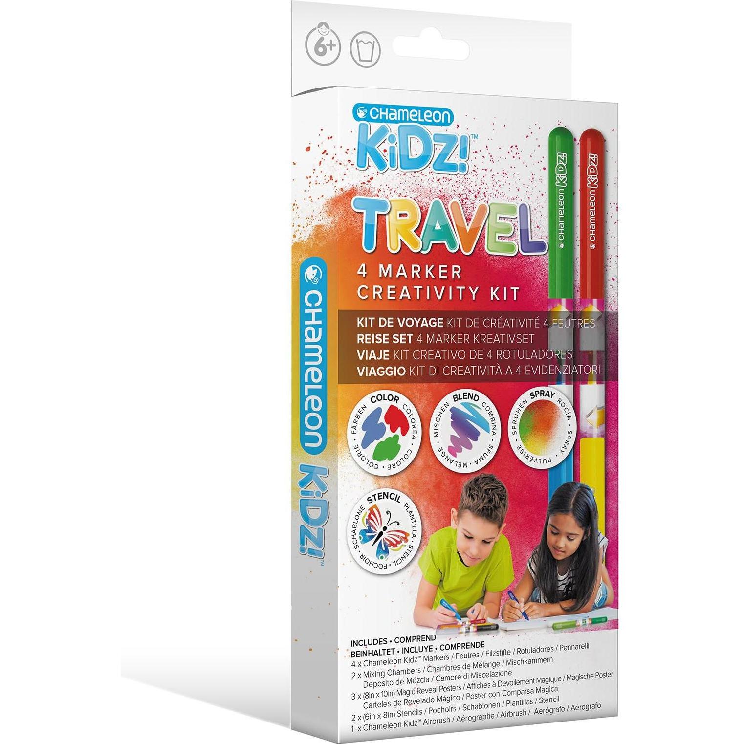Chameleon, Pastelli, Pastelli per acquerello Kidz Travel Kit (4 x)