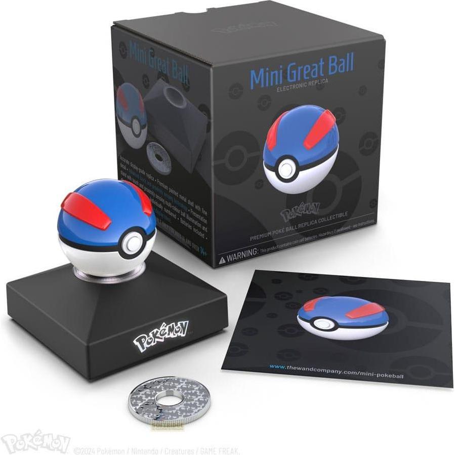 The Wand Company Pokémon Diecast Replik Mini Superball