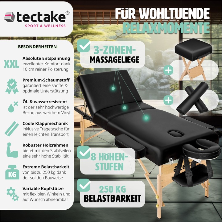 Actual product image tectake 3 zones