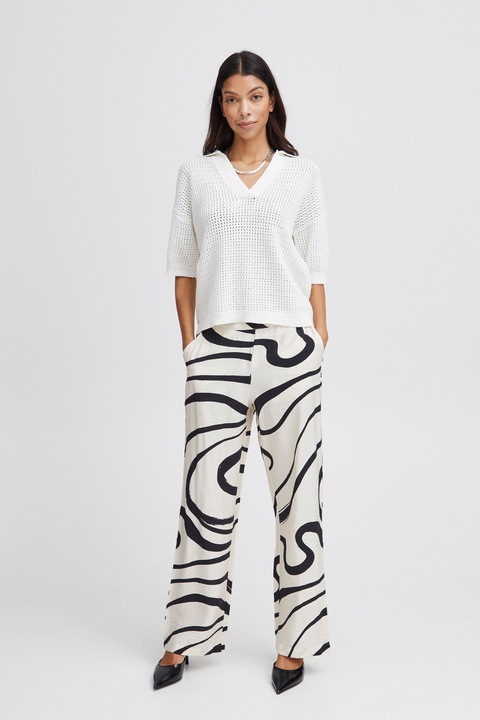 Actual product image B.young BYIBINE AOP PANTS 2 20814572 (46)