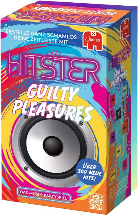 Produktbild Jumbo Hitster - Guilty Pleasure (Deutsch, 2 - 10 Spieler)