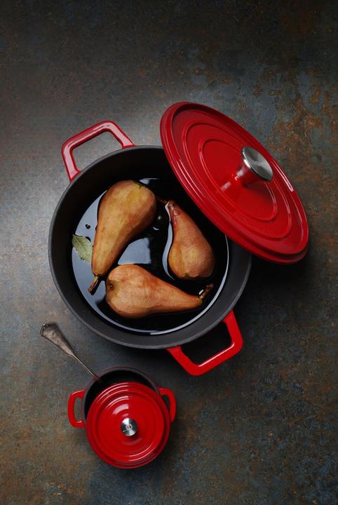 Actual product image Hendi Emaillierter Gusseisentopf (Pan set + pot set, Cast iron, Enamel)