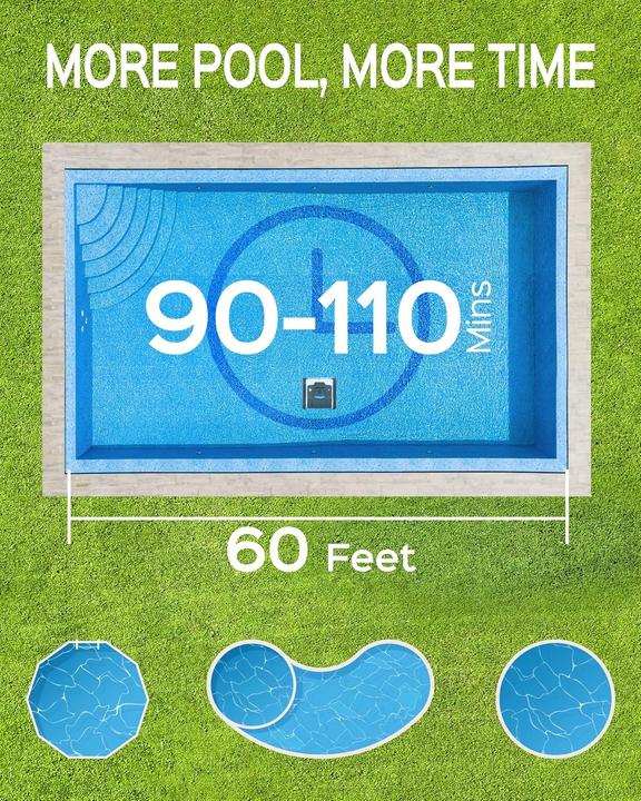 Actual product image Bestway Pool Robot with Navigation and Route Planning