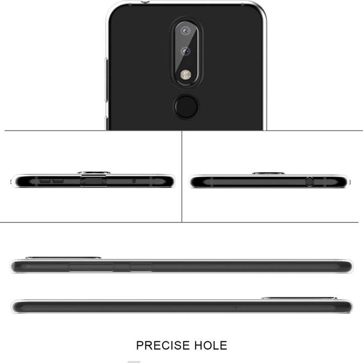 Actual product image Screenguard Nokia 5.1 Plus Flexible TPU Clear Case (Nokia 5.1 Plus)