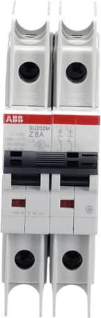 Immagine prodotto ABB Interruttore automatico SU202M-Z8 Z8A2poli 10ka