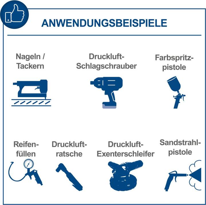 Produktbild Scheppach HC54 (50 l, 8 Bar)